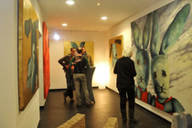 Dean Hills in der Ausstellung „3 Australiens in Berlin“ Bildquelle: Temporary Gallery Berlin